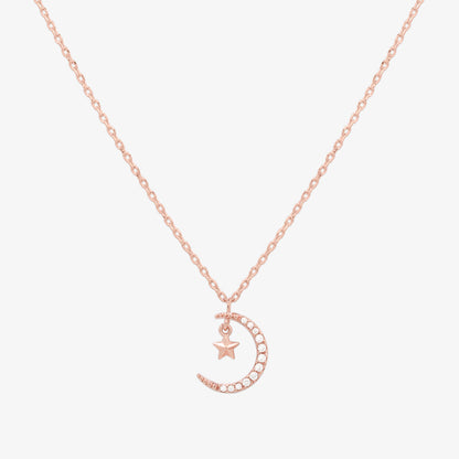 Moon star necklace-5
