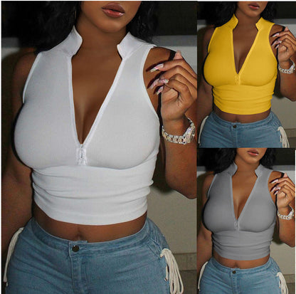 New Women's Zipper Top