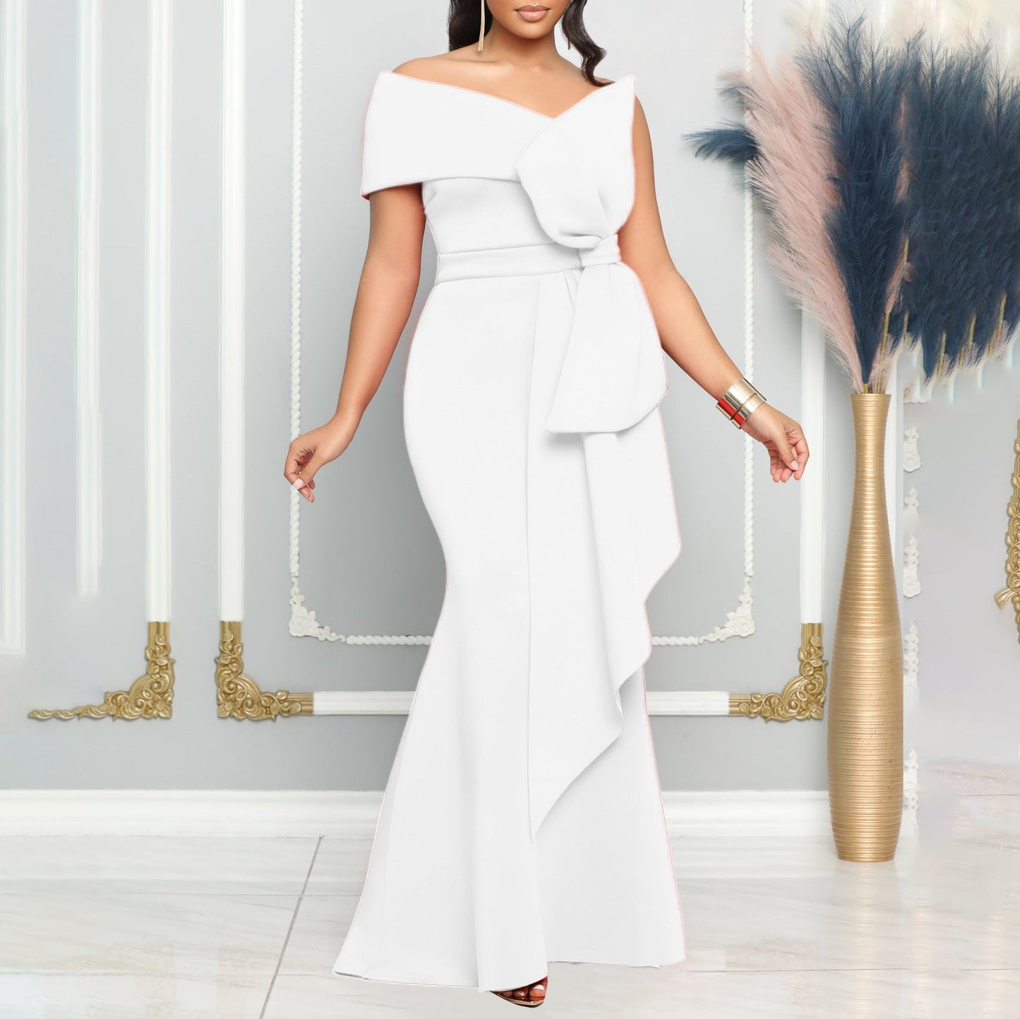 Women's Fashion Personality Tube Top Dress