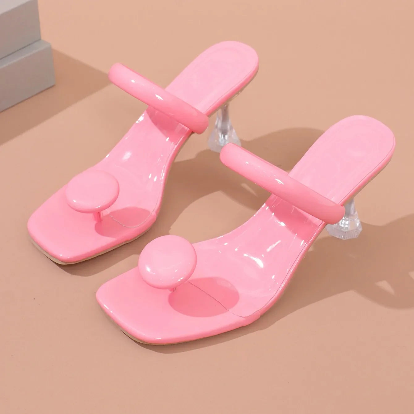 New Women Sandals Narrow Band Ankle Buckle Strap Platform Slippers High Heels Sandals Women Party Shoes Sandalias Mujer Slides