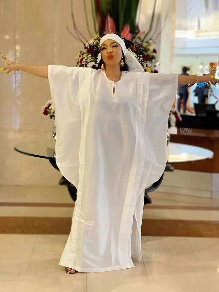 Plus Size Boubou Africain Femme Ankara Outfits Traditional Dress Muslim Kaftan Abaya Arabic Dubai Turkish African Dresses