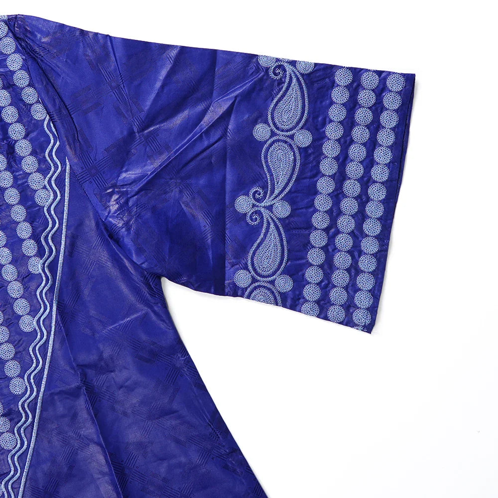 Plus Size African Clothes for Women 2025 New African Dashiki Ankara Embroidery Robe Bazin Design Wedding Party Dresses