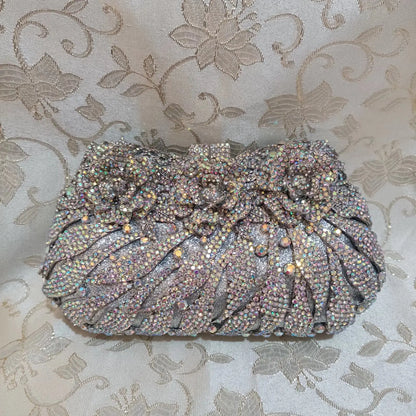 Women's Diamond Handbags Rhinestones Evening Bags Bridal Stones Clutch Purse Lady Clutches Bags Party Wedding Evening Bag