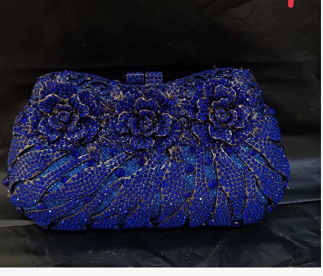 Women's Diamond Handbags Rhinestones Evening Bags Bridal Stones Clutch Purse Lady Clutches Bags Party Wedding Evening Bag
