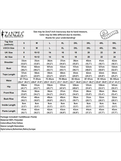 ZANZEA Casual Women 2-Pieces Sets Vacation Loose Floral Print Asymmetrical Hem Top Solid Shorts 2pcs Outfits 2025 Summer Suits
