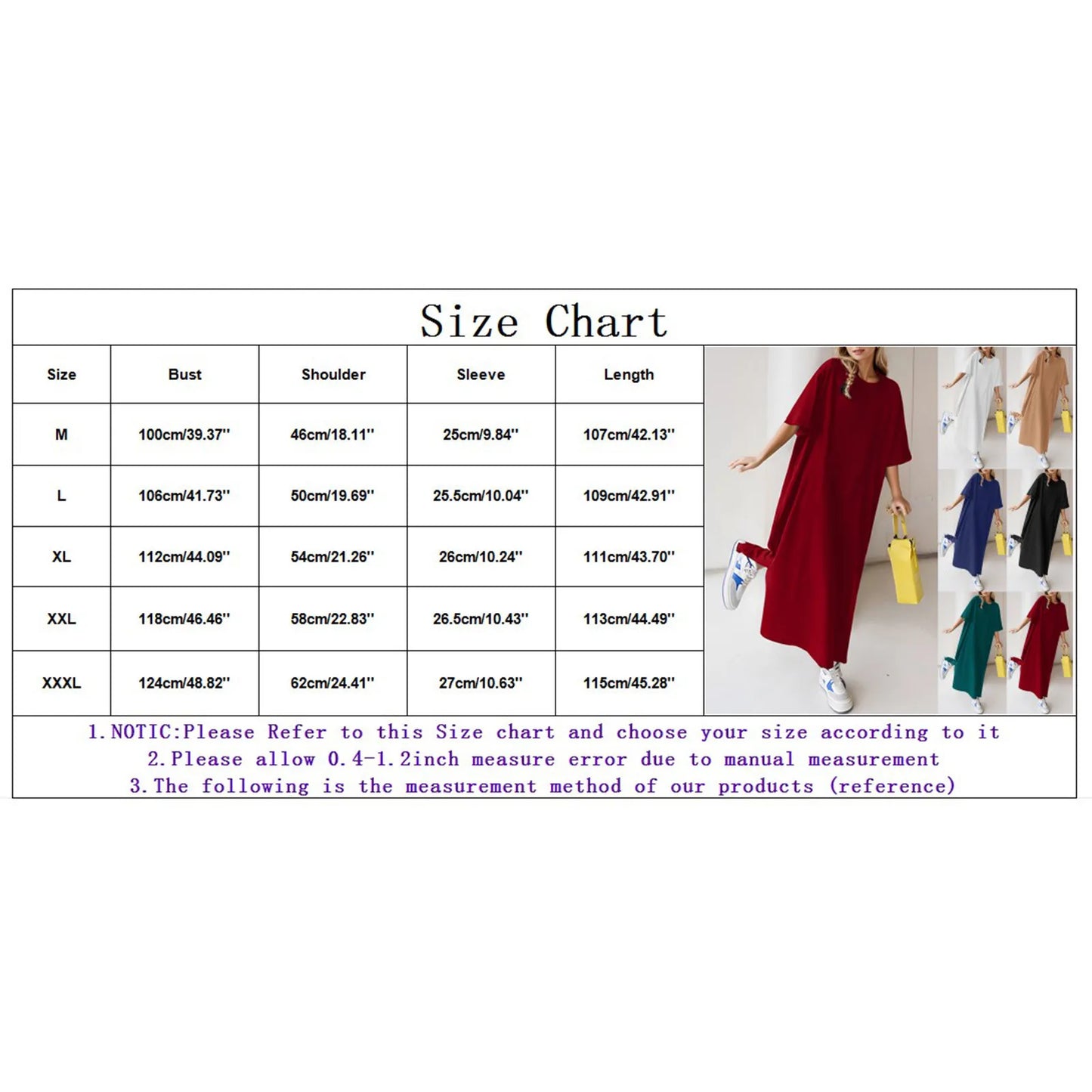 Summer Solid Color T Shirt Dress Casual Short Sleeved Loose Dresses Round Neck Slit Maxi Dress For Women Elegant Vestidos 2024