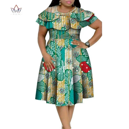Stock Size Low Price African Dresses for Women  Dashiki Ankara Women Evening Party Church Dresses  African Print Dresses