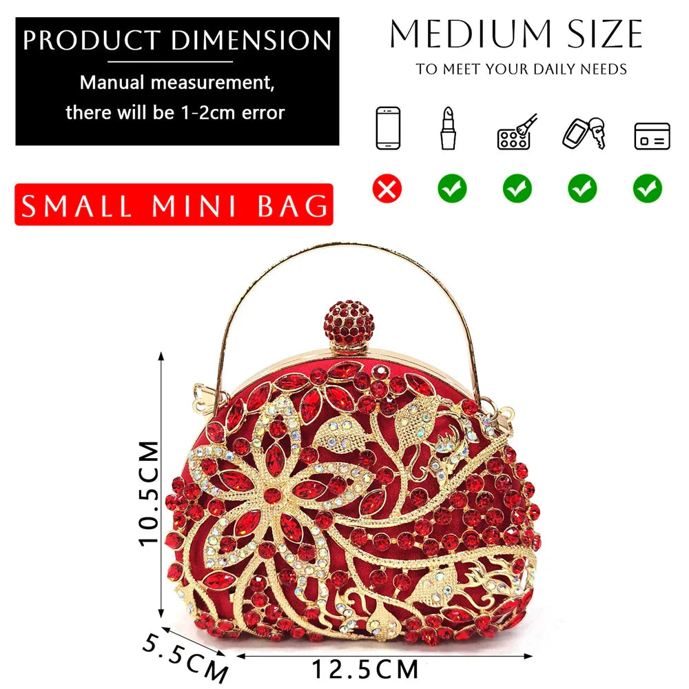Venus Chan Nigerian Elegant Lace Net Style Green Crystal Low Heel Shoes And Three-Dimensional Mini Bag Commuter Women's Shoes