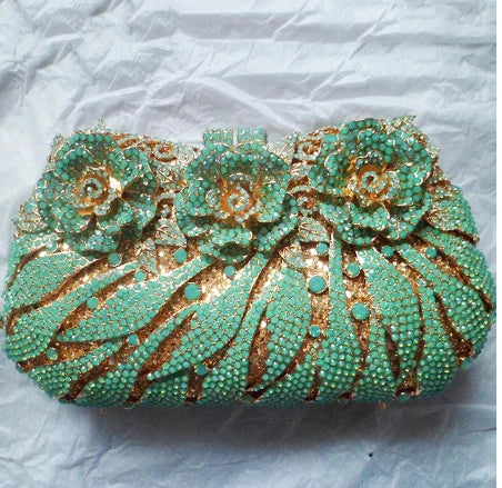 Women's Diamond Handbags Rhinestones Evening Bags Bridal Stones Clutch Purse Lady Clutches Bags Party Wedding Evening Bag