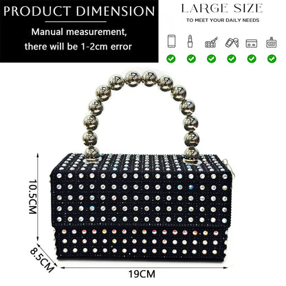 Venus Chan-Nigerian Heel Party for Women Yellow Shoes and Bag Set Rhinestone Handbag Italian Design Wedding INS 2024