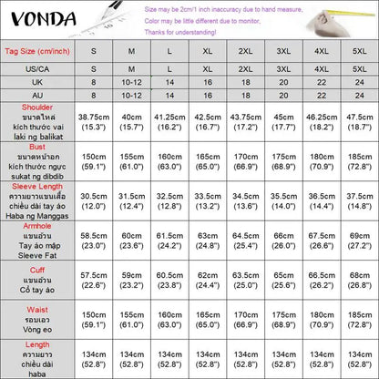 VONDA 2024 Elegant Satin Long Dress Fashion European Maxi Long Dress Sexy Printed Patchwork Bat-wing Sleeve Vestidos Ruffle Robe