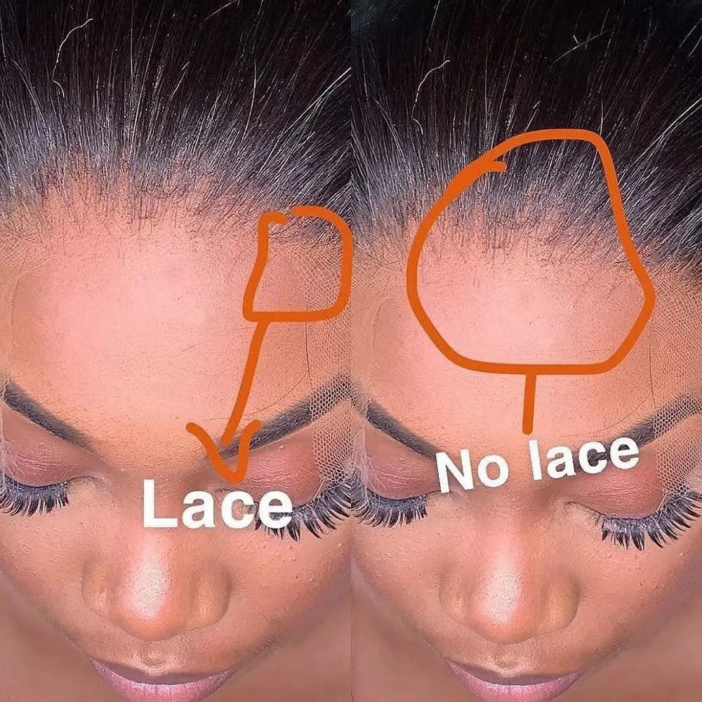 Super Double Drawn 250% Density Loose Wave 13X6 HD Transparent Lace Frontal Glueless Wig Preplucked Human Hair Ready To Go