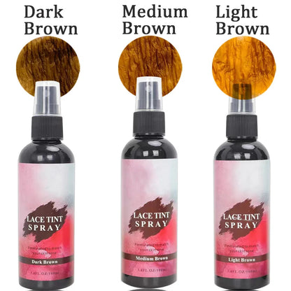 Wig Installation Kit Set With Everything 12Pcs Hair Mousse Lace Tint Spray Lace Wig Glue Hair Wax Stick Edge Control Wig Band