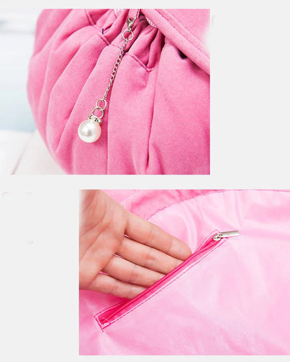 Women Drawstring Cosmetic Bag Travel Storage Makeup Bag Organizer Female Make Up Pouch Portable Waterproof Toiletry Beauty Case