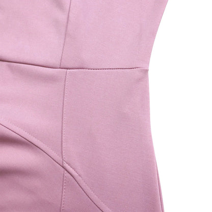 Women's 2025 summer fashion temperament high-waisted banquet skirt elegant evening dress