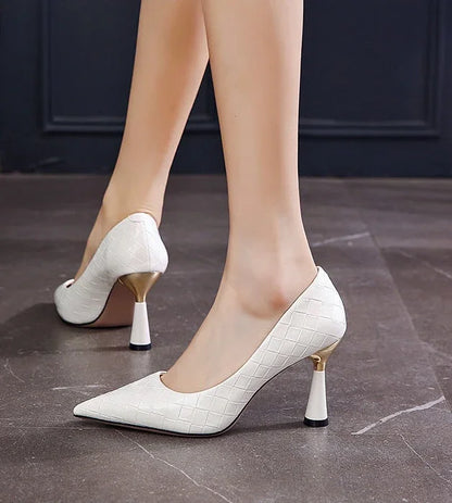 Woman Footwear Green Shoes for Women Pointed Toe Pumps Sexy on Heeled High Heels Stilito Office Patent Leather Y2k Luxury Brand