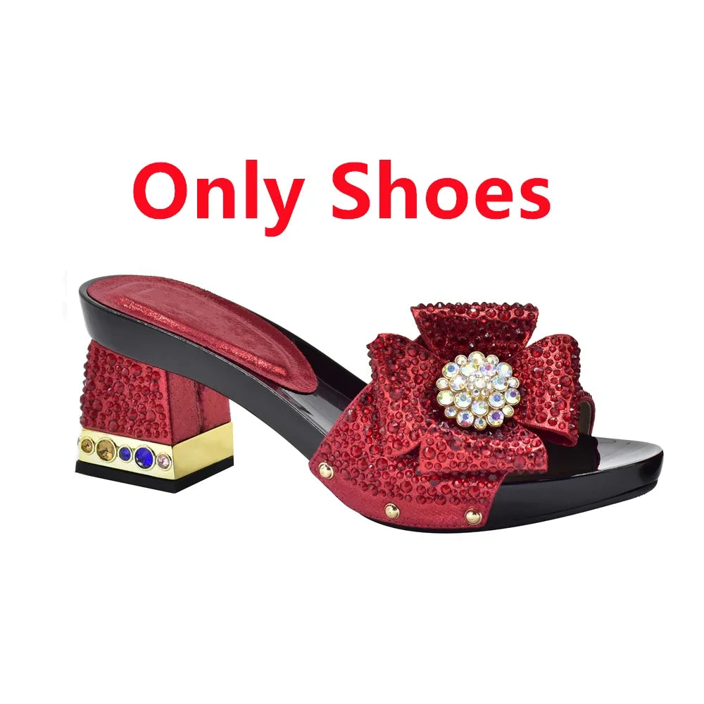 New Arrival Italian Shoes and Bags Set Envio Gratis African Matching Shoes and Bags Italian In Women Nigerian Women Wedding Shoe