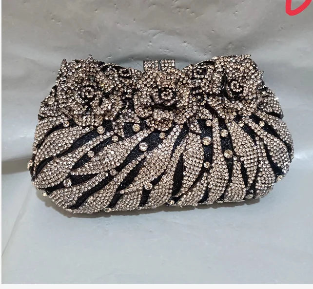 Women's Diamond Handbags Rhinestones Evening Bags Bridal Stones Clutch Purse Lady Clutches Bags Party Wedding Evening Bag