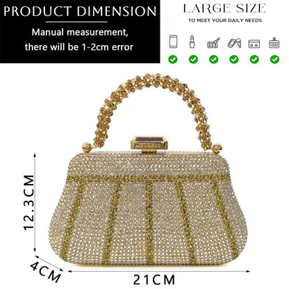 Venus Chan Black Hollow Design With Pointed Shoes And Fashion Three-Dimensional Bag Cozy Rhinestones Are Suitable For Parties
