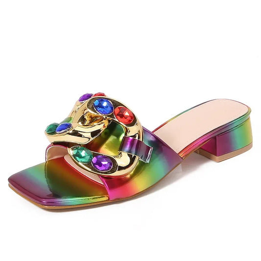 Slippers Women Summer Fashion Women Plus Size 36-42 Shoes for Women Slip on Comfortable Beach Sandals Casual Non-slip Slipper