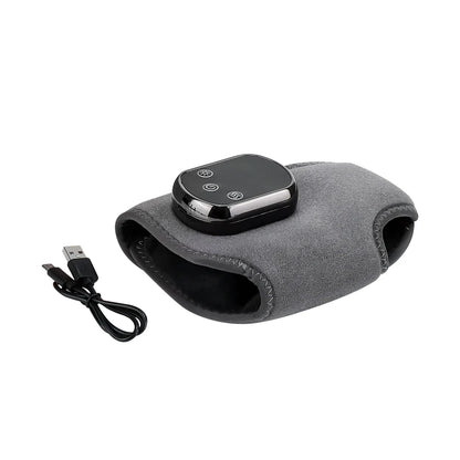Rechargeable Electric Heating Ankle Brace Massager Hot Compress And Vibration Massage for Cervical Hand Foot Muscle Relaxation