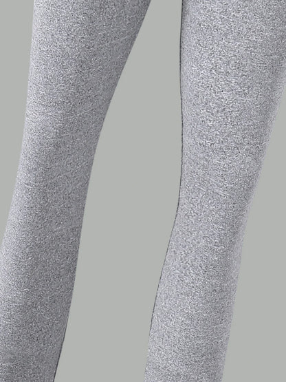 Spring and Autumn girls elastic knit base tight pants 3 pieces - black - white - grey