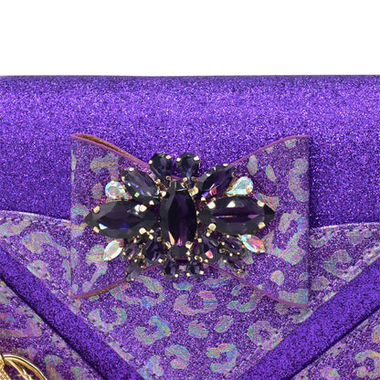 Newest Arrival Purple Color Peep Toe Women Sandals Shoes Matching Bag Set for Ladies Wedding Party Pumps Designer Shoes and Bag