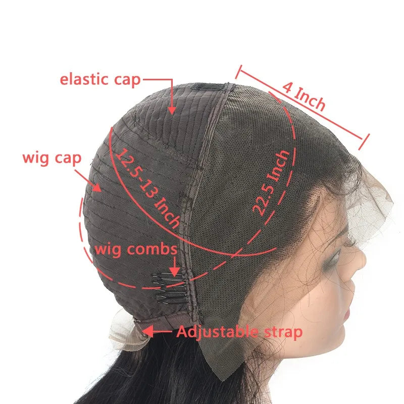 Ombre 613 Ginger Brown Colored Human Hair Wigs Short Bob Body Wave Wave 13x4 13x6 Full Frontal Human Hair Lace Front Wigs