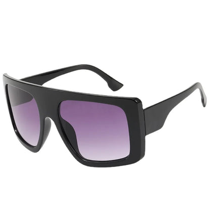 New Large Frame Square Sunglasses Women's Brand Designer Fashion Sun Glasses Women Jelly Color Trend Eyewear UV400 Oculos De Sol