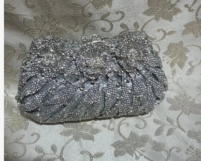 Women's Diamond Handbags Rhinestones Evening Bags Bridal Stones Clutch Purse Lady Clutches Bags Party Wedding Evening Bag