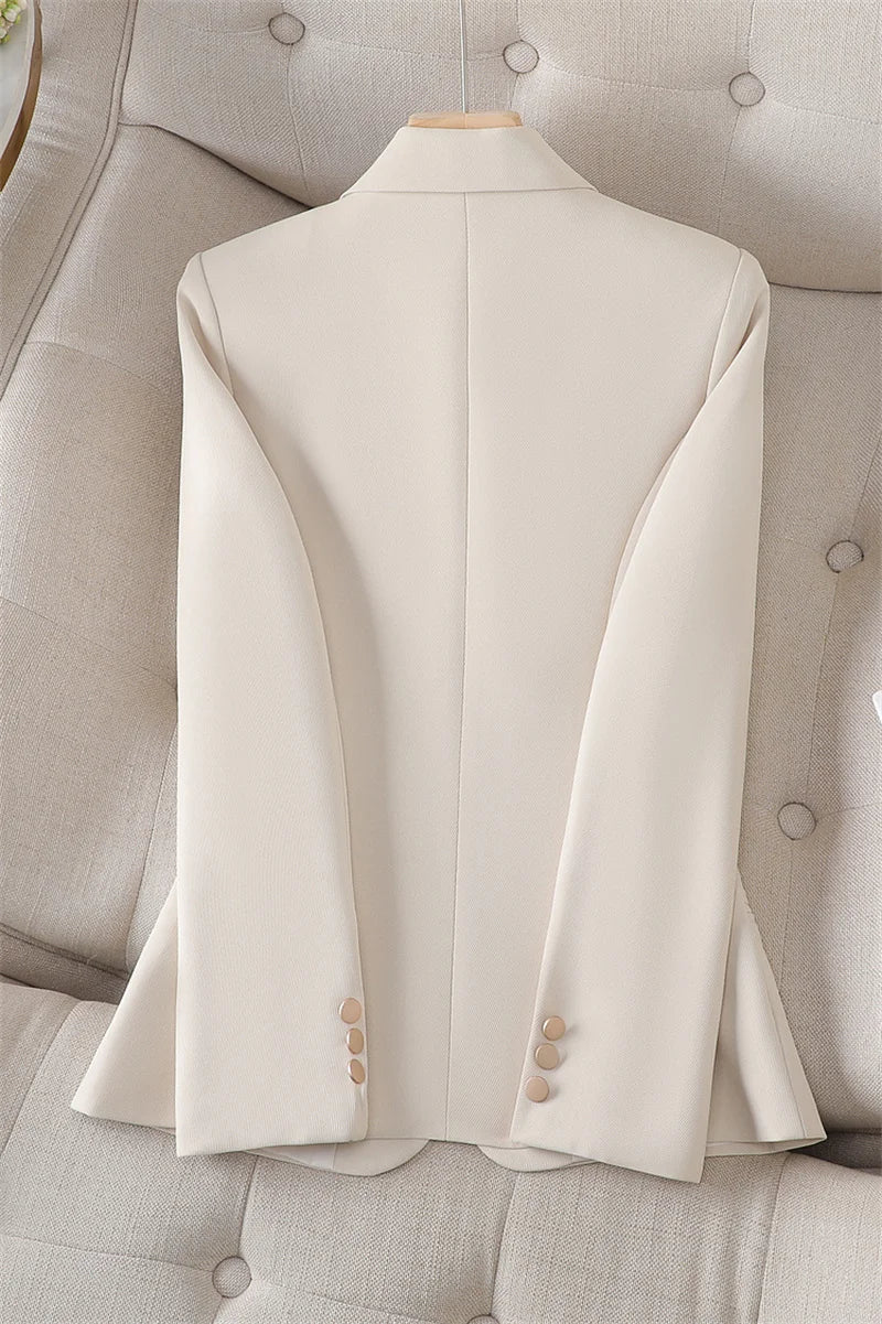 Spring Autumn Blazers New Small Suit Jacket Women Fashion Jacket High-Quality Professional Suit Ladies Blazers Female Outerwear