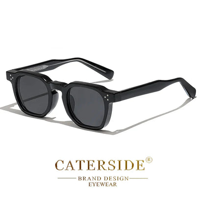 Retro Punk Men Sunglasses Small Frame Square Personalized Design Sun Glasses Women Travel Party Business Festival Gift