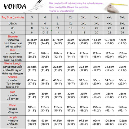 VONDA Women Party Dress Solid Color Casual Office Work Mini Sundress 2025 Summer Female O Neck Vestidos Oversized Loose Robe