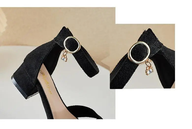Summer Rhinestone Sandals Kids Shoes Girls Wedding Dress Shoes Children Princess Sandals Fashion Dance High Heels Sandals G944