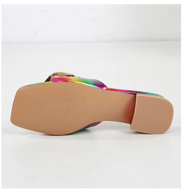 Slippers Women Summer Fashion Women Plus Size 36-42 Shoes for Women Slip on Comfortable Beach Sandals Casual Non-slip Slipper