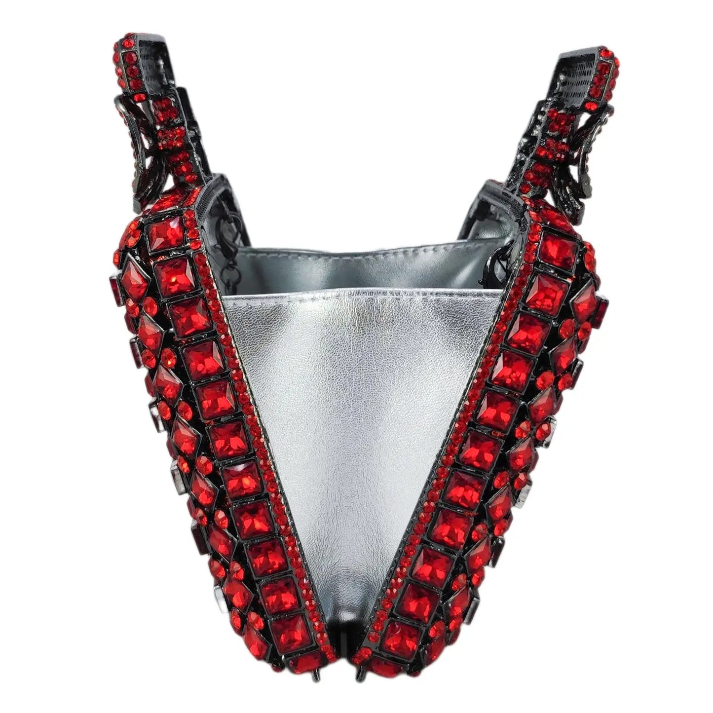 Novelty Perfume Bottle Shape Women Crystal Clutch Evening Handbags Party Wedding Rhinestone Handbags and Purses