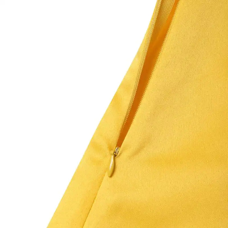 ZANZEA Woman Elegant Party Dress Summer Puff Sleeve V-Neck Dresses Fashion Solid Sundress Vintage A Line Vestidos Oversized 2024