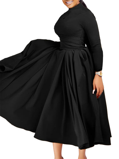 Wmstar Women African Elegant Dresses 2024 New Spring Africa Clothing Plus Size Wedding Party Long Dress Dashiki Ankara Outfits