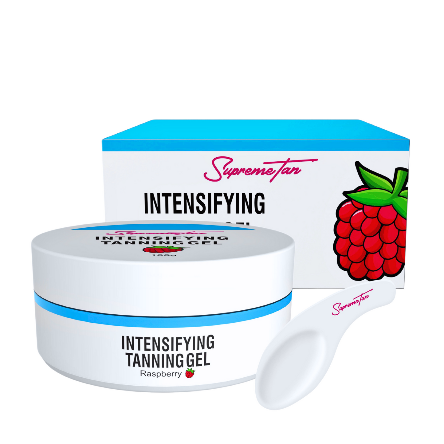 Supreme Tan Intensifying Tanning Gel - Raspberry-0