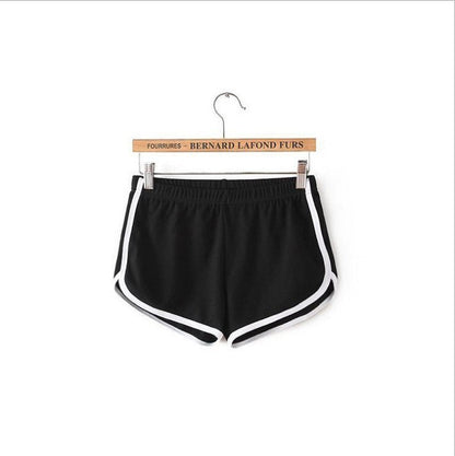 Women's Solid Color Breathable Workout Shorts
