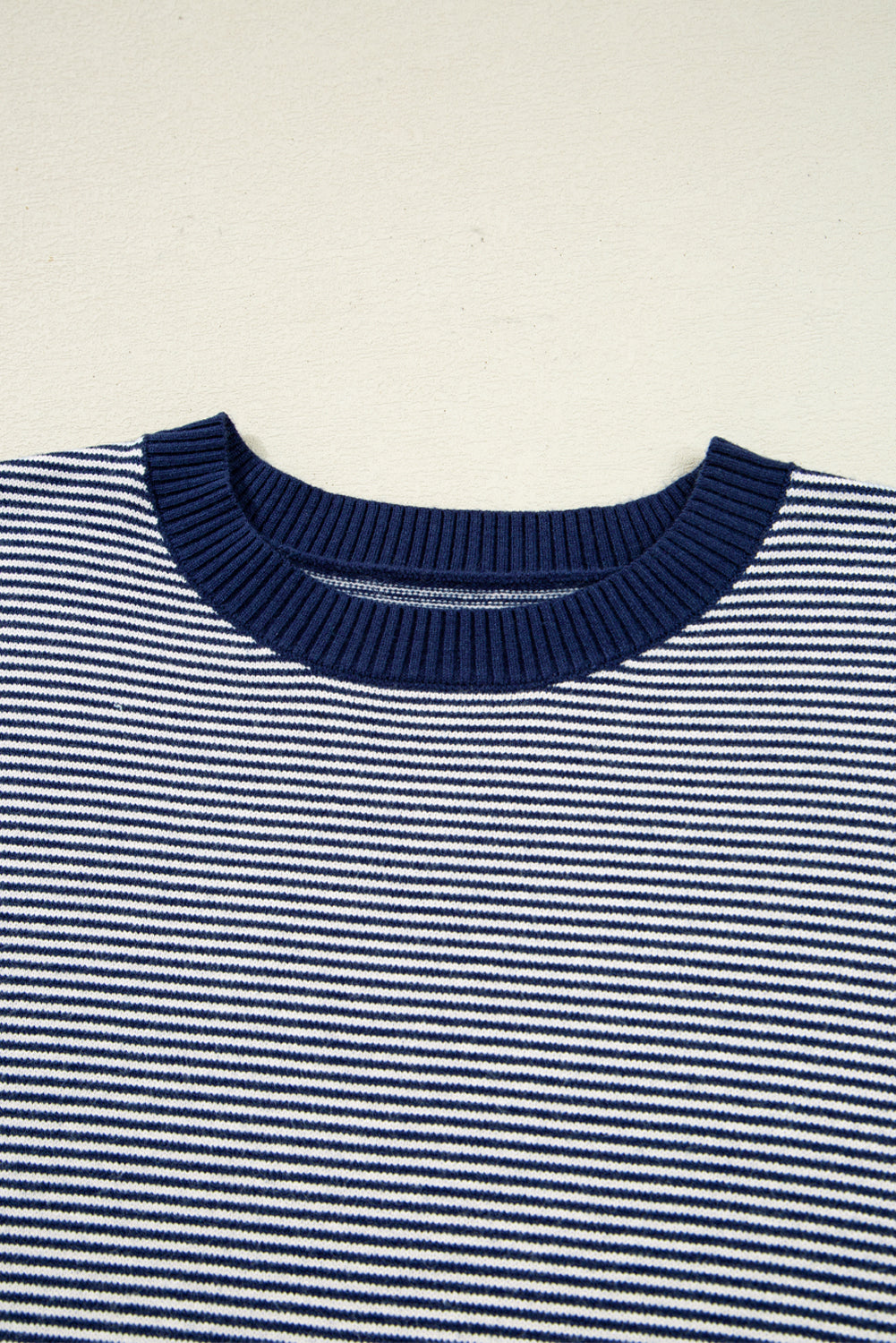 Reese Stripe Dolman Oversize Tunic Sweater-1