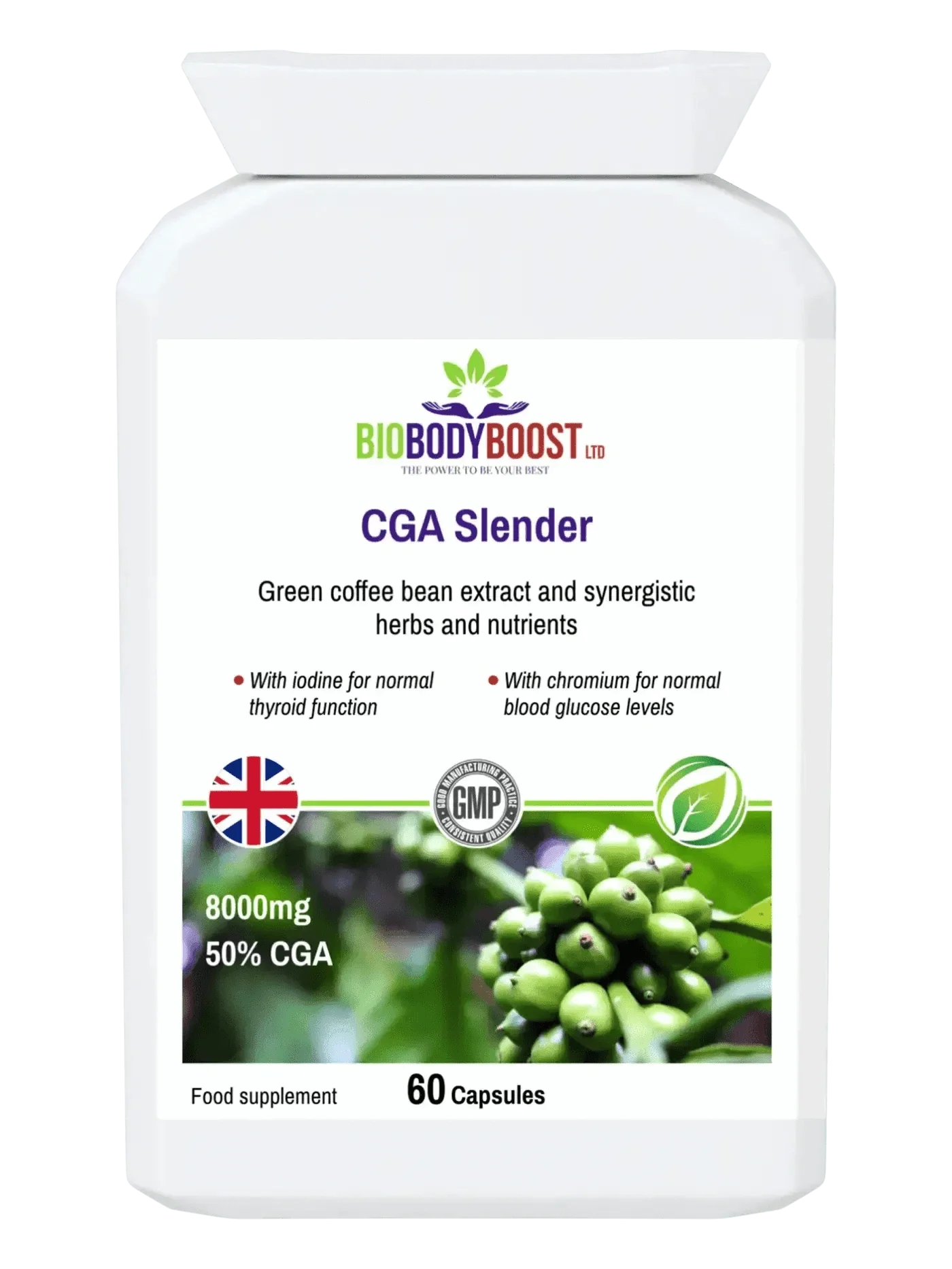 CGA Slender - Green Coffee 8000 CGA-0