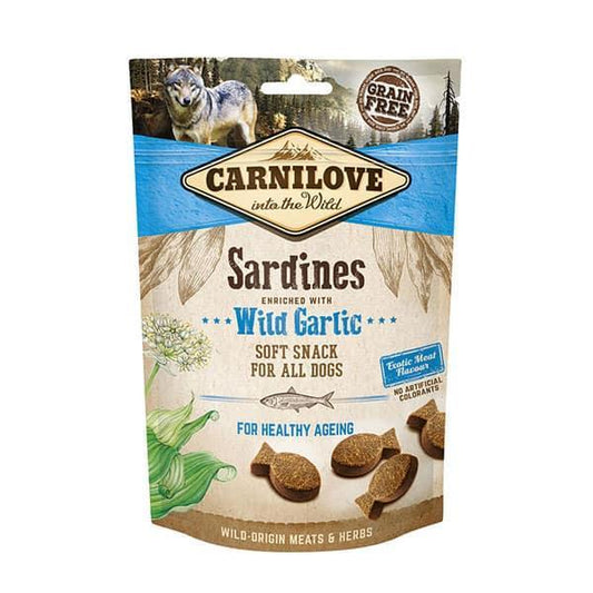 Sardines enriched with Wild Garlic Soft Dog Treats