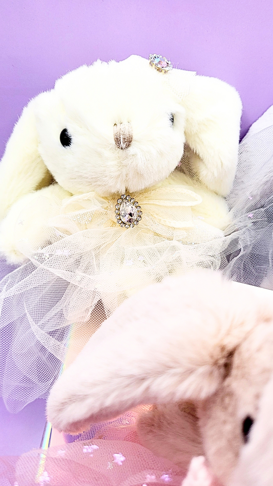 Softie Squad Bunny Rabbit Bag Charm Key Ring