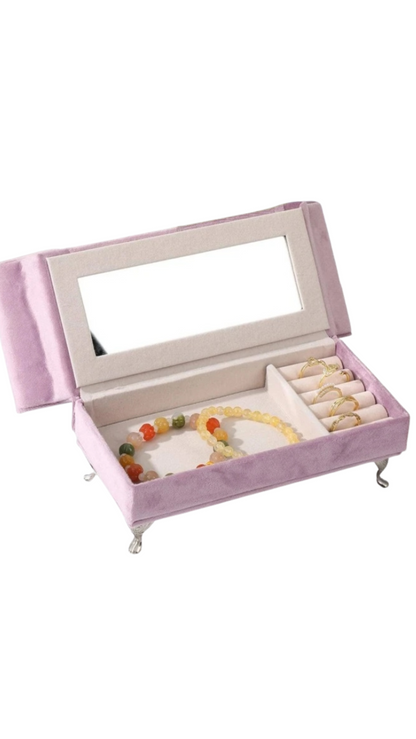 Plush Heart Large Jewellery Box Sofa
