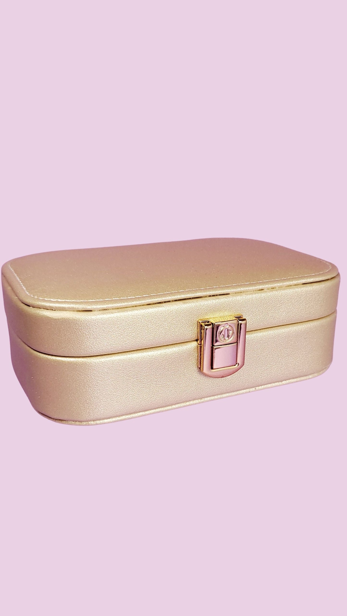 Travel Jewellery Box – Compact Organizer with Mirror