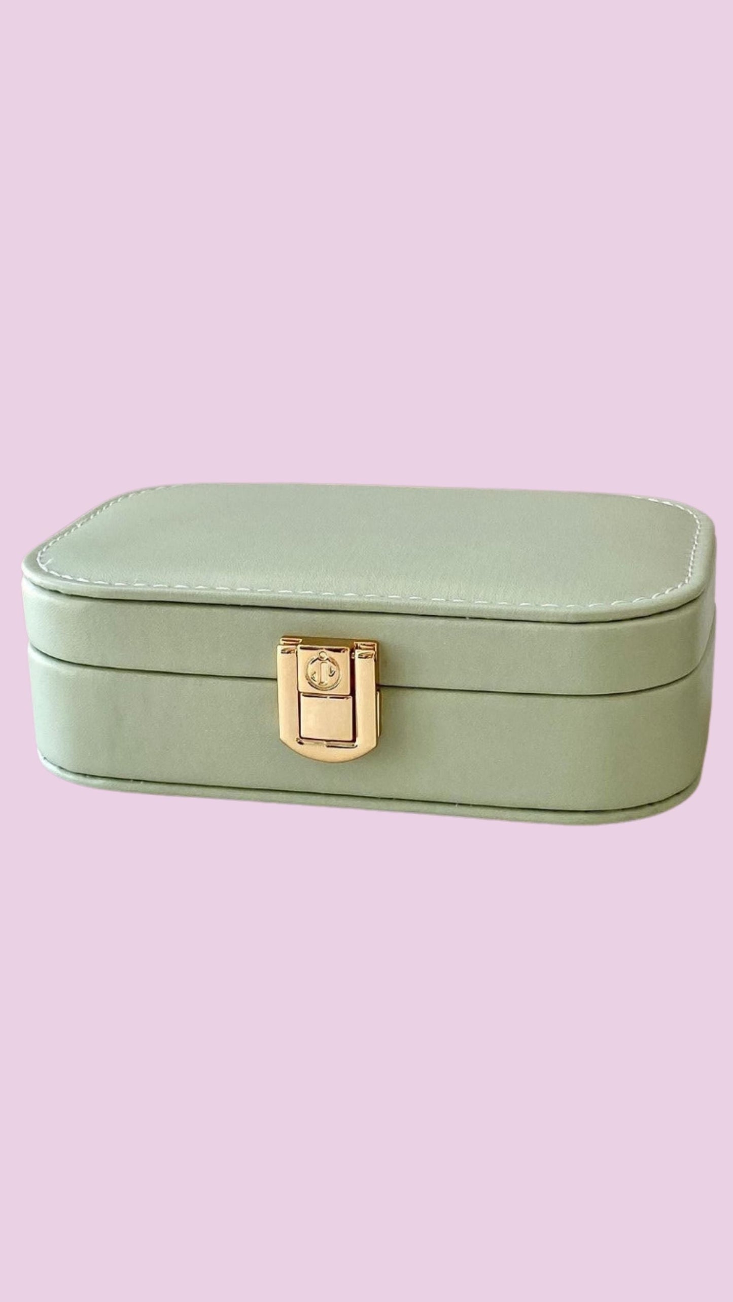 Travel Jewellery Box – Compact Organizer with Mirror