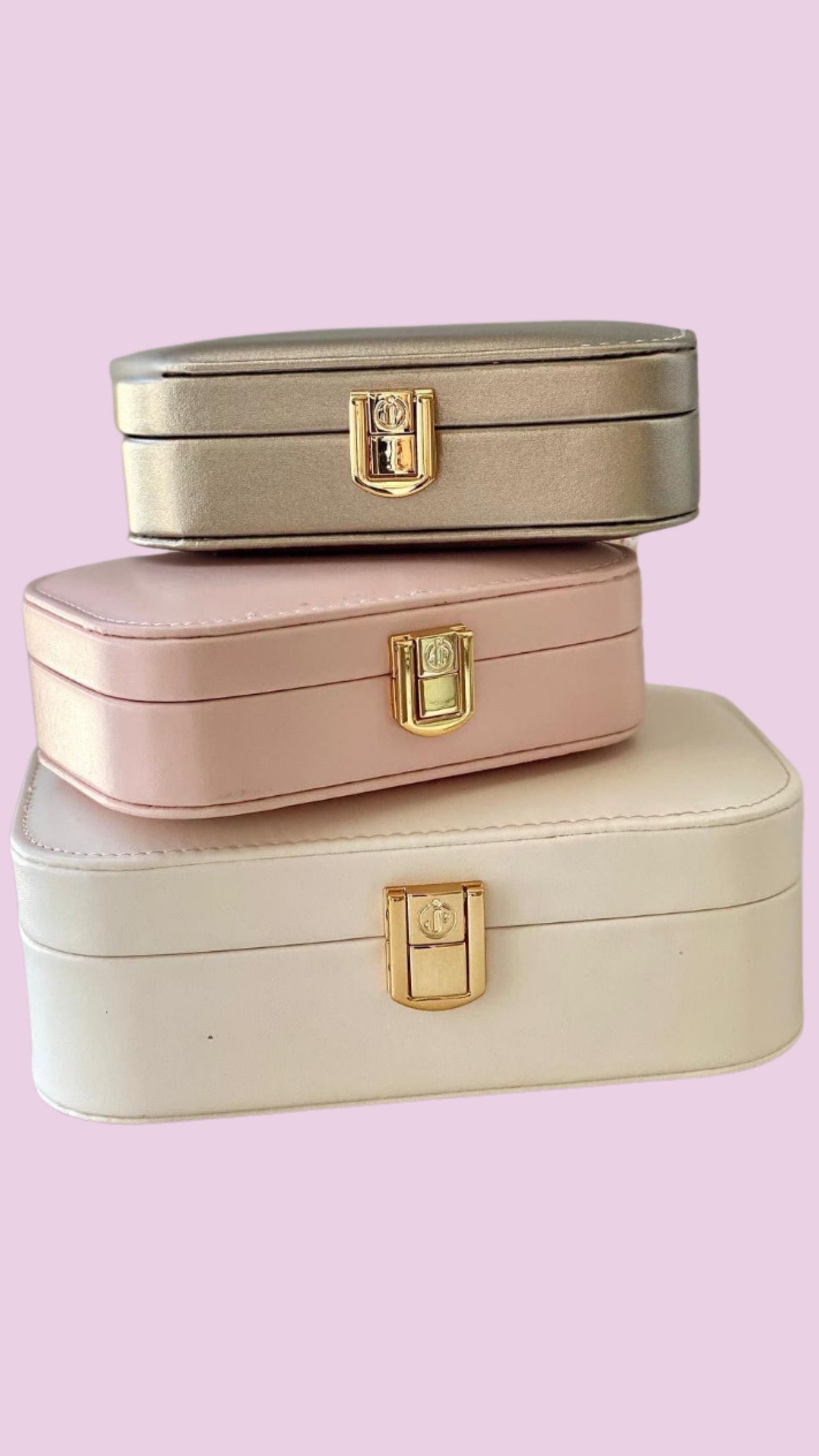 Travel Jewellery Box – Compact Organizer with Mirror