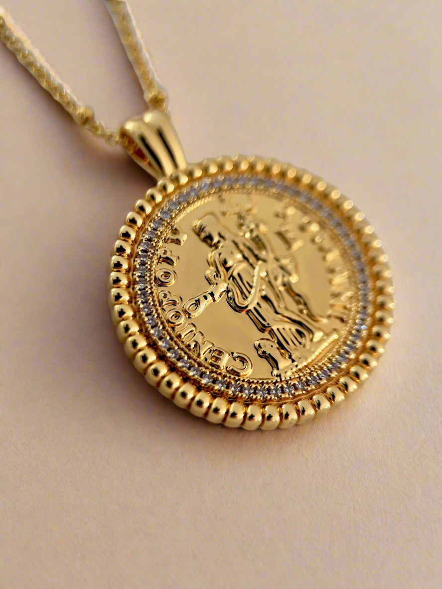 The Auriel Coin Necklace (Studio Seconds)-1