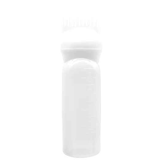 3 Color Salon Hair Oil Applicator Bottle Professional Hairdressing Dyeing Comb Bottles Barbershop Hairdresser Coloring Supplies